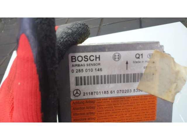Блок подушек безопасности 0285010146, 21118701185   Mercedes-Benz CLS C219
