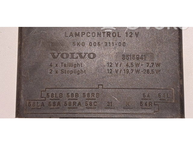 Блок управления 5KG00531100, 3515941   Volvo 850