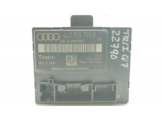 Блок управления 4L0959795B   Audi Q7 4M