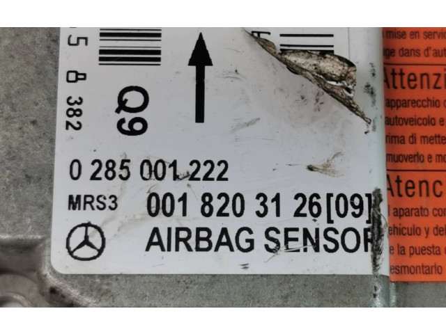 Блок подушек безопасности 0285001222   Mercedes-Benz A W168