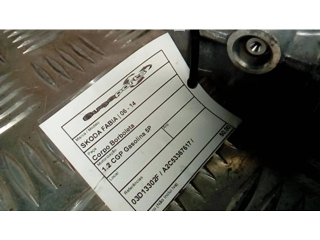 Vstřikovací lišta 03D13302F, A2C53367617   Skoda Fabia Mk2 (5J)     
