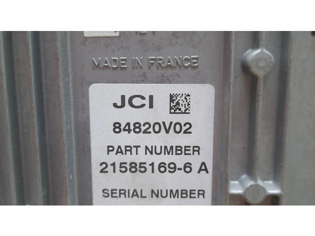 Řídící jednotka 9657018280, 215851696A   Citroen C4 Aircross 2010