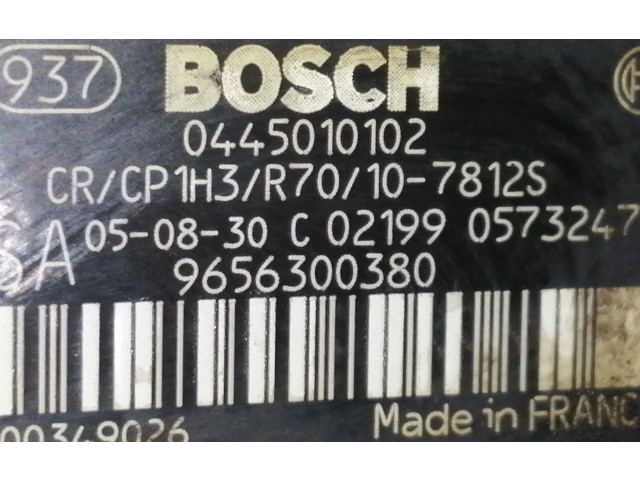 Vstřikovací čerpadlo 0445010102   Citroen C3    9HX 