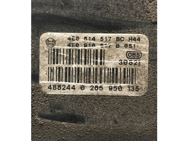 Блок АБС 4E0614517BC, 0265950135   Audi  A8 S8 D3 4E  2002 - 2009 года