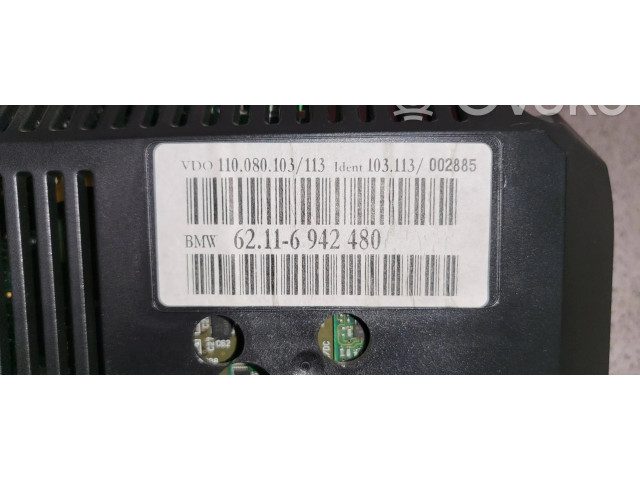 Přístrojová deska  BMW 7 E65 E66 2002 62116942480  