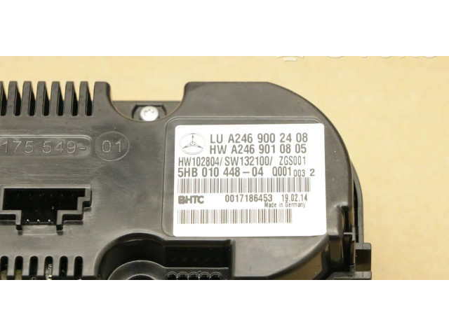 Блок управления климат-контролем A2469002408, A2469010805   Mercedes-Benz CLA C117 X117 W117