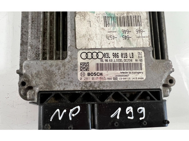Řídící jednotka 03L906018LB   Audi A6 S6 C7 4G 2012