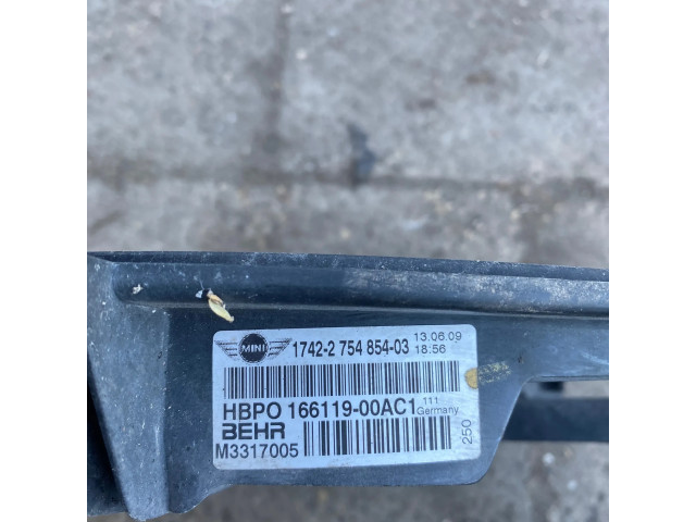 Вентилятор радиатора     16611900AC1, M3317005    Mini One - Cooper Coupe R56 1.4