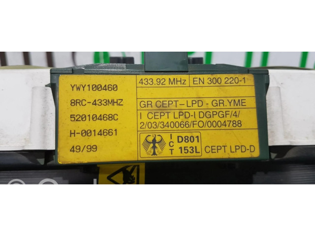 Přístrojová deska  Land Rover Freelander  YWY100460, CUADROINSTRUMENTOS  