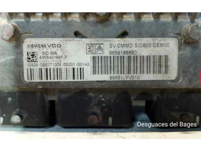 Řídící jednotka 9659188880   Peugeot 107 
