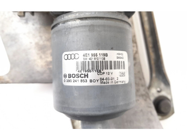 Моторчик дворников 4E1955119B, 0390241853    Audi A8 S8 D3 4E