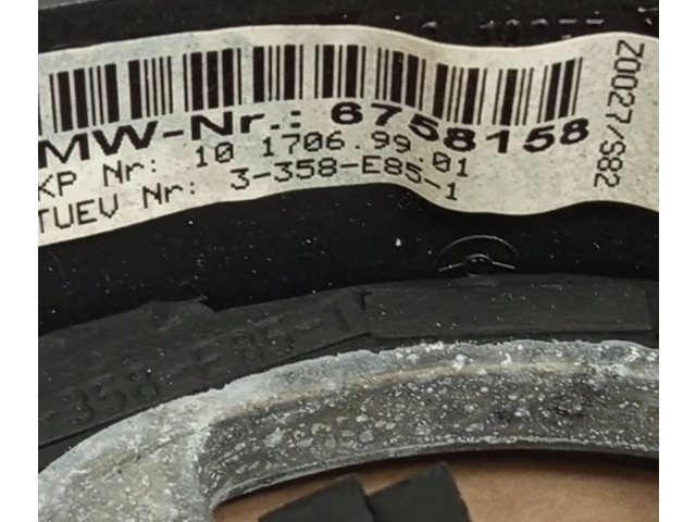 Volant BMW Z4 E85 E86 2004 6758158, 1017069901  