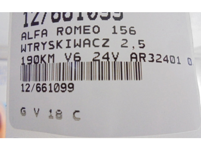 Vstřikovač 0280150702, 0280150702   Alfa Romeo 156     