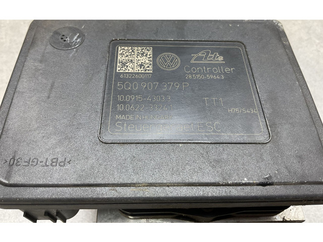 Jednotka ABS 5Q0907379P, 5Q0614517N   Audi A3 S3 8V 2014