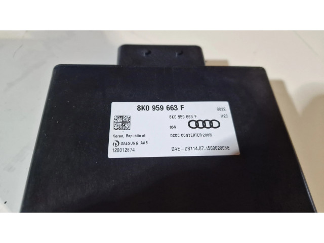 Блок управления 8K0959663F   Audi A6 S6 C7 4G