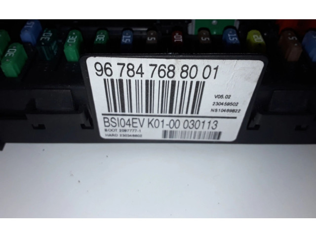 Блок комфорта 9678476880   Citroen Berlingo   