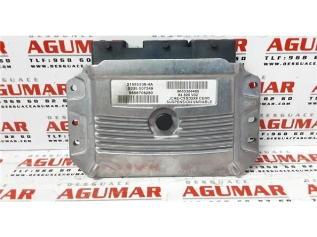 Блок управления 9653388480, 2165853364A   Citroen C6