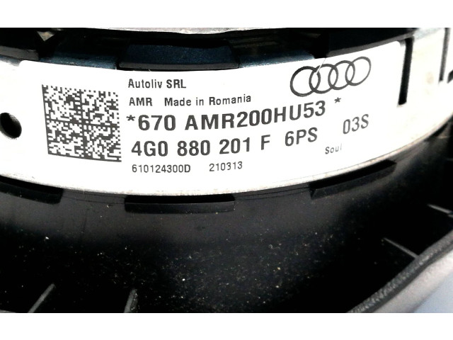 Подушка безопасности водителя 4G0880201F, 4G0880201F6PS   Audi A6 S6 C7 4G