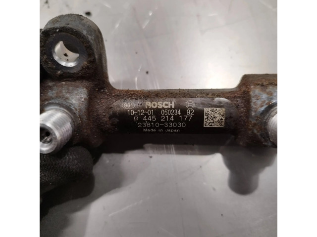 Топливная рампа 0445214177, 2381033030   Toyota Corolla E140 E150 1.4  для двигателя 1ndtv