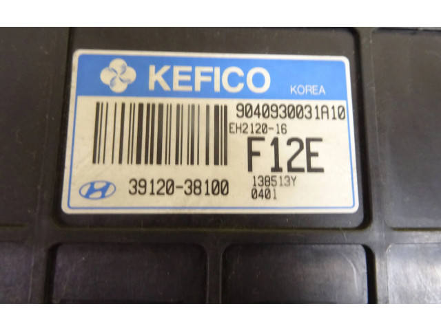 Řídící jednotka 3912038100, 39120-38100   Hyundai Trajet 2002