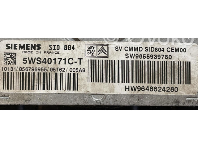 Комплект блоков управления SW9655939780, SW9655939780   Peugeot 1007