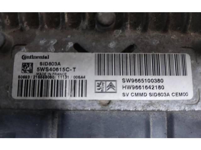Řídící jednotka SW9665100380   Fiat Scudo 