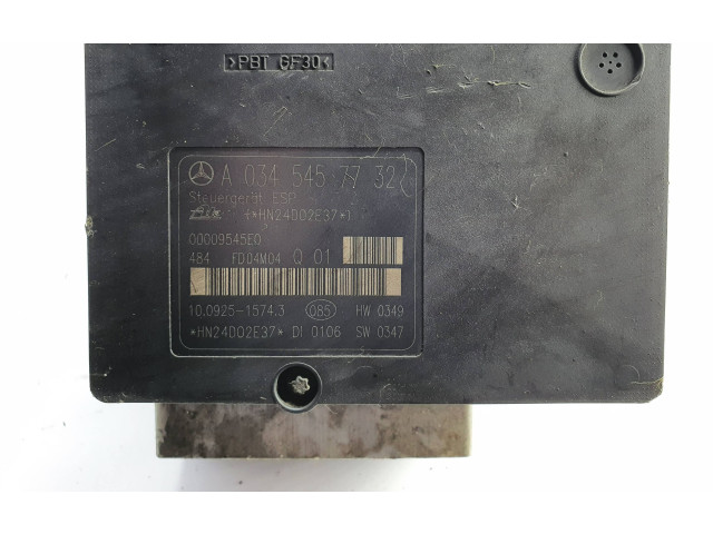 Jednotka ABS a0345457932   Mercedes-Benz C W203 2006