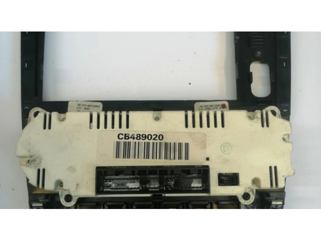 Блок управления климат-контролем A1638204289KZ   Mercedes-Benz ML W163