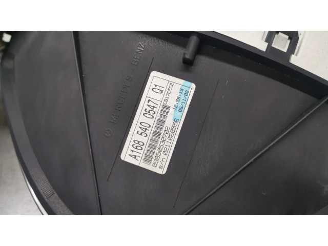 Přístrojová deska  Mercedes-Benz A W168 2003 A1685400547  