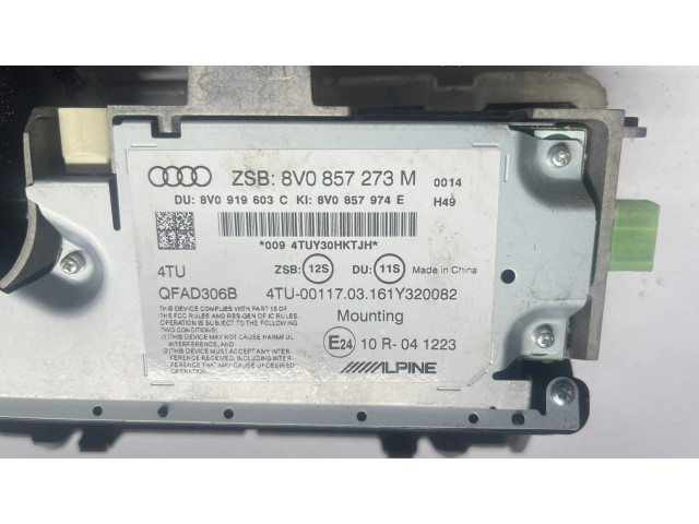 Дисплей    8V0857273M, 8V0857974E   Audi A3 S3 8V