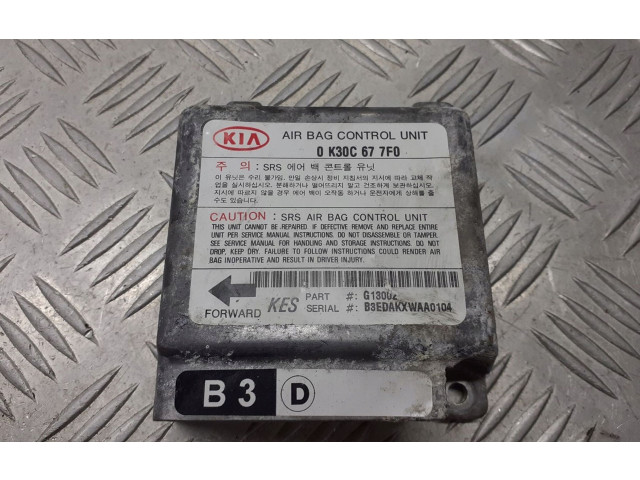 Блок подушек безопасности 0K30C677F0   KIA Rio
