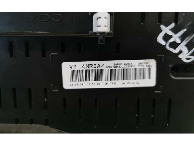 Панель приборов 248104NR0A, 4NR0A0020257   Nissan Leaf I (ZE0)       