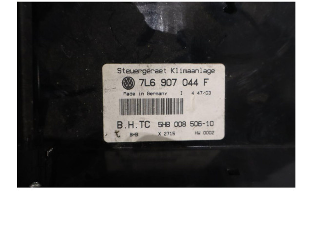 Блок управления климат-контролем 7L6907044F   Volkswagen Touareg I