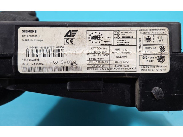 Блок комфорта 7M3962258S, IMPRK1368407   Volkswagen Sharan   