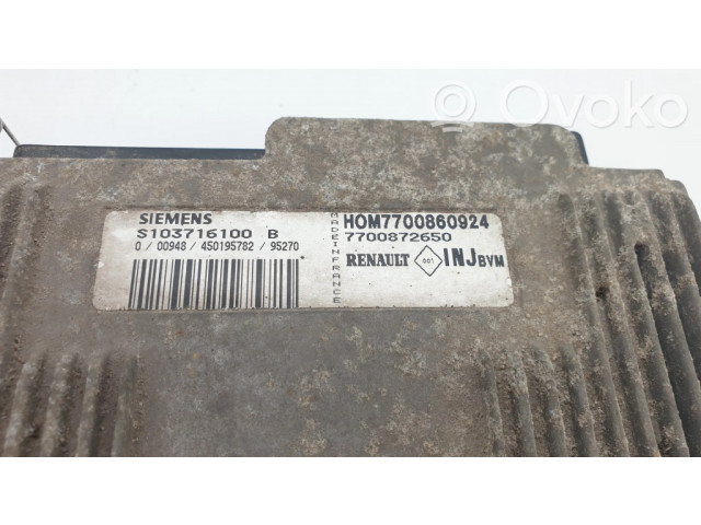 Řídící jednotka 7700113864, 0281001995   Renault Laguna I 1999