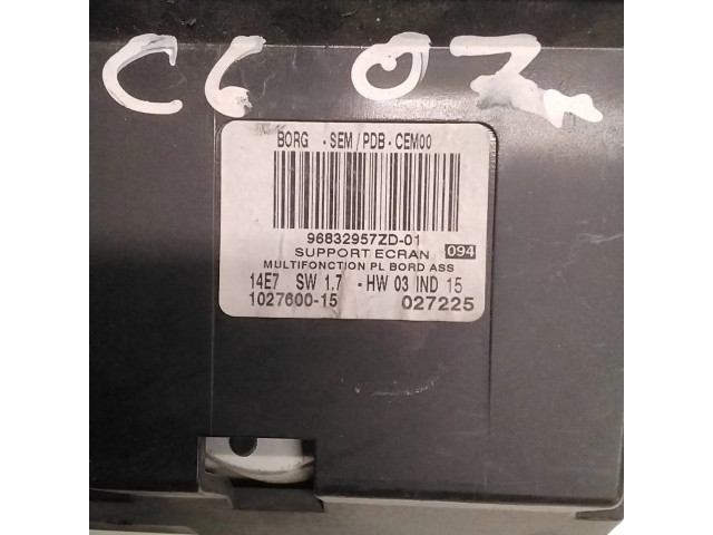 Дисплей    96832957zd   Citroen C6