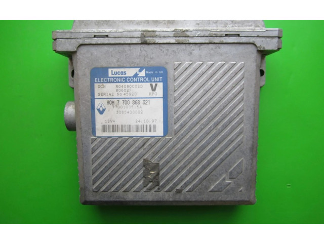 Řídící jednotka 7700103515A, R04080002D   Volvo S40, V40 1998