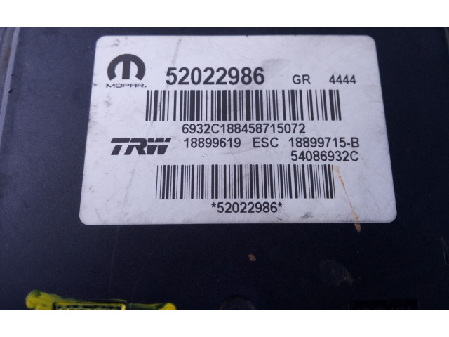 Jednotka ABS 52022986, 50302070738   Jeep Renegade 2015