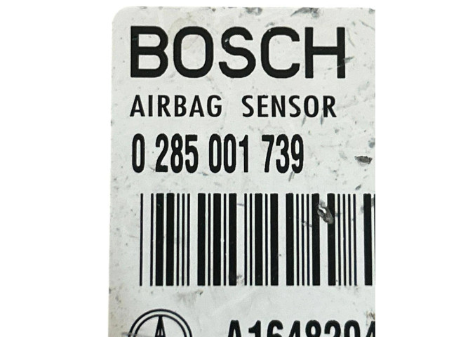 Блок подушек безопасности A1648204, 0285001739   Mercedes-Benz ML W164