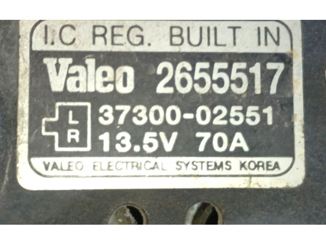 Генератор 3730002551, 2655517   Hyundai Atos Prime      
