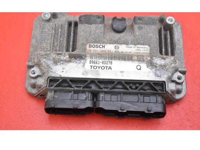 Řídící jednotka 89661-0D270, 89661-0D270   Toyota Yaris 2006