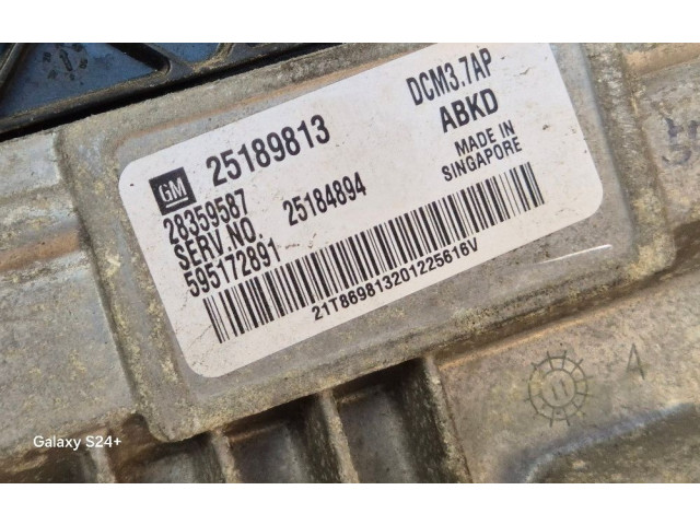 Řídící jednotka 25189813, 25184894   Opel Antara 2012