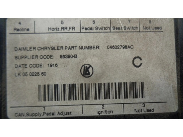 Блок управления 04602798AC   Chrysler 300 - 300C