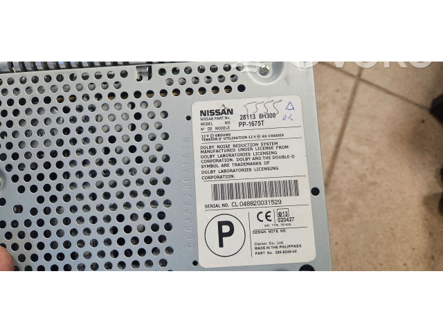 Радио/ проигрыватель CD/DVD / навигация 281138H300, PP1675T   Nissan X-Trail T30