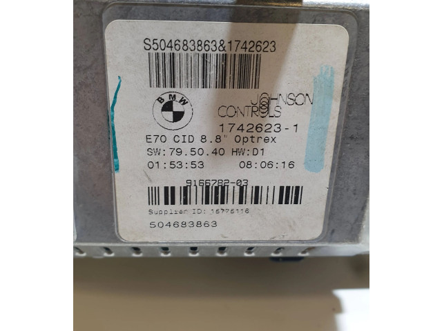 Дисплей    9166782, 17426231   BMW X6 E71