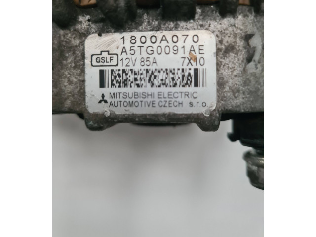 Генератор 1800A070, A5TG0091AE   Mitsubishi Colt      