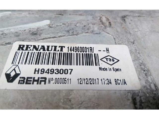 Интеркулер  144960001R, H9493007   Renault Laguna III 