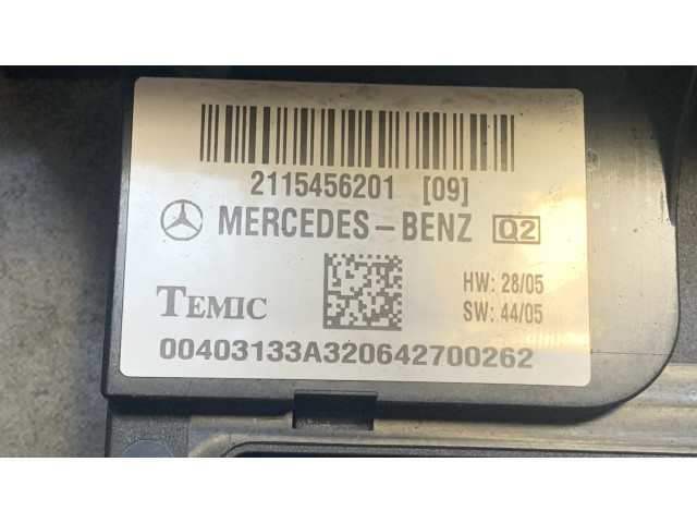   Pojistková skříňka A2115456201   Mercedes-Benz E W211 2008