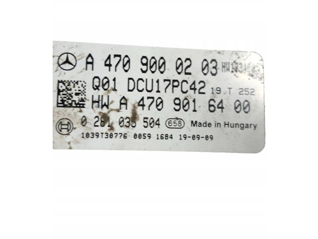 Блок управления A4709000203   Mercedes-Benz W470