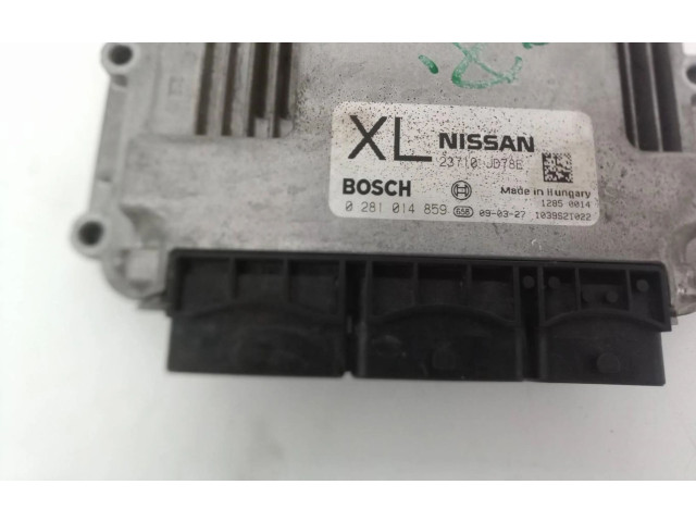 Řídící jednotka 0281014859   Nissan Qashqai+2 2009
